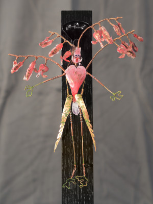 Flora Sculpture - Bleeding Heart -Sing to Me for a Bit