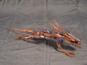 Fauna Sculpture - Dragon: In Blue