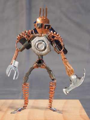 Tool Sculpture - Self-Portrait with Tools (Front)